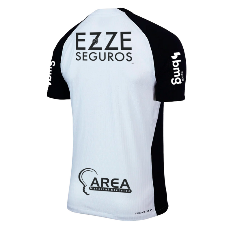 Camisa Corinthians Home 25/26 Jogador - Branca C/ Patrocínio