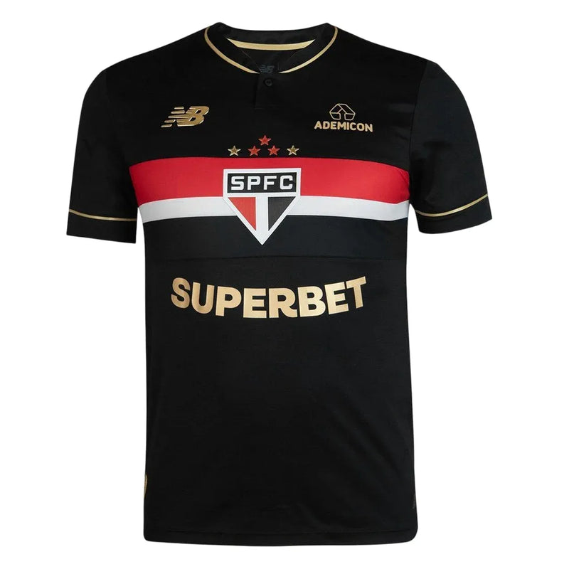 Camisa São Paulo Third 25/26 Jogador - Preta