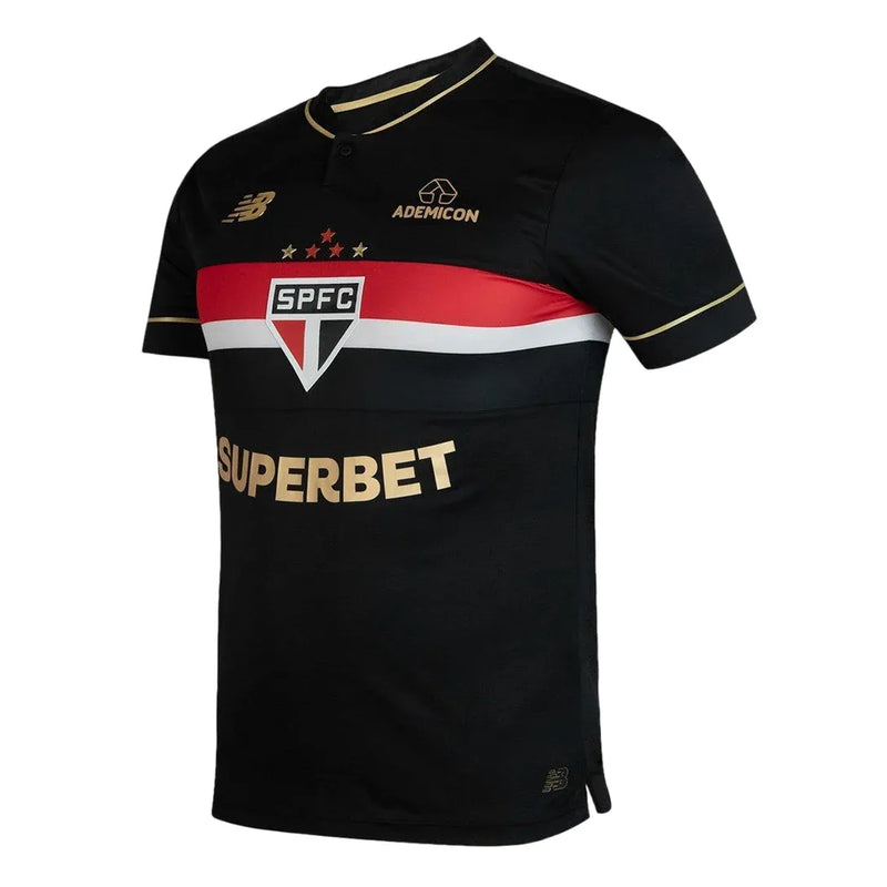 Camisa São Paulo Third 25/26 Jogador - Preta