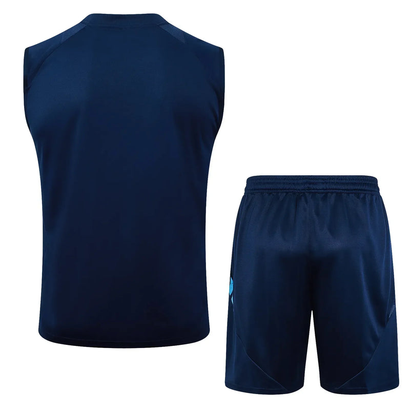 Conjunto Arsenal Treino Regata 24/25 - Azul Escuro