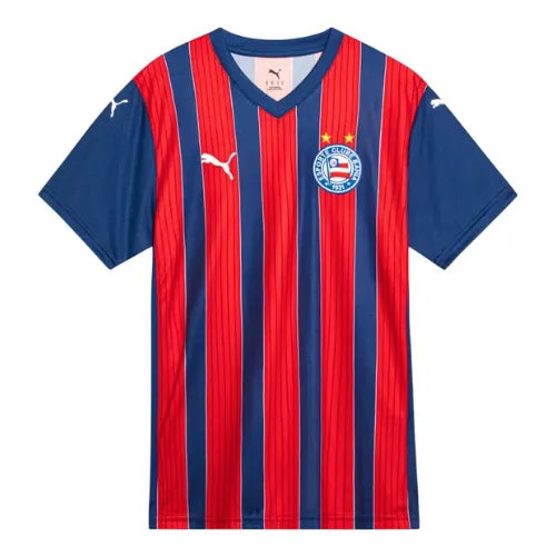 Camisa Bahia Away 25/26 - Azul e Vermelha