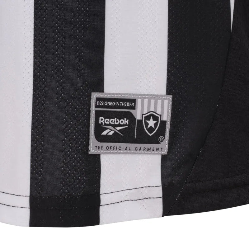 Camisa Botafogo Feminina Home 25/26 - Preta e Branca