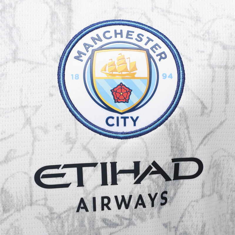 Camisa Manchester City KidSuper 25/26 - Branca
