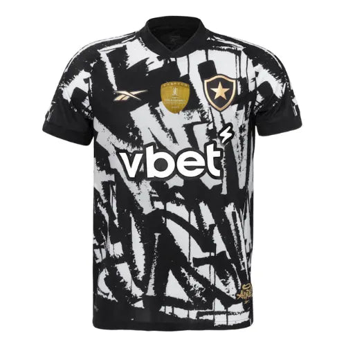 Camisa Botafogo 4th 25/26 - Preta e Branca
