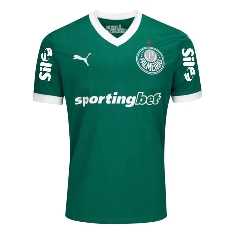 Camisa Palmeiras Home 25/26 - Verde C/ Patrocínios