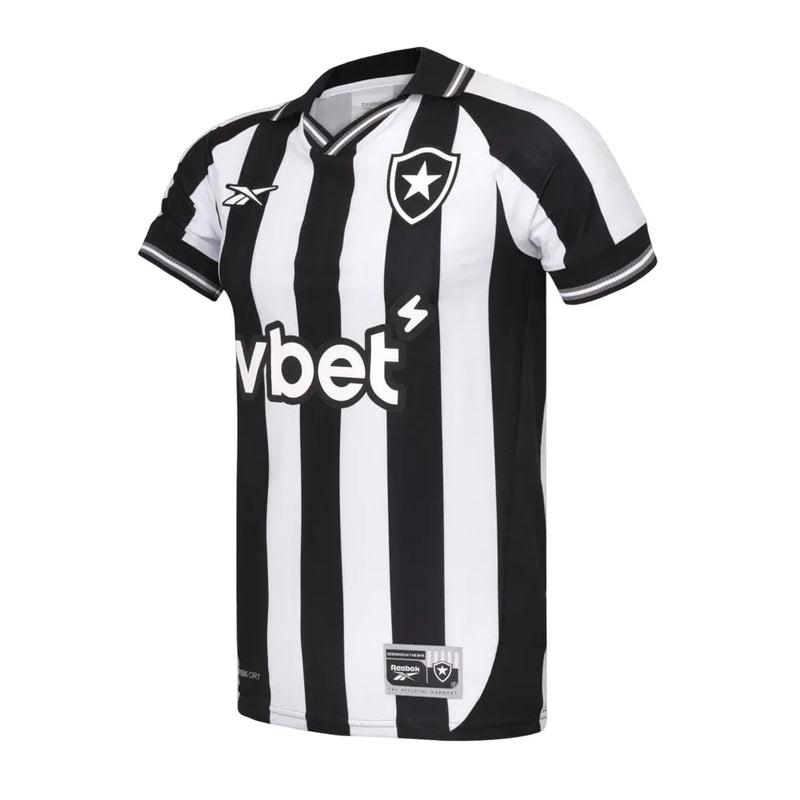 Camisa Botafogo Home 25/26 - Preta e Branca