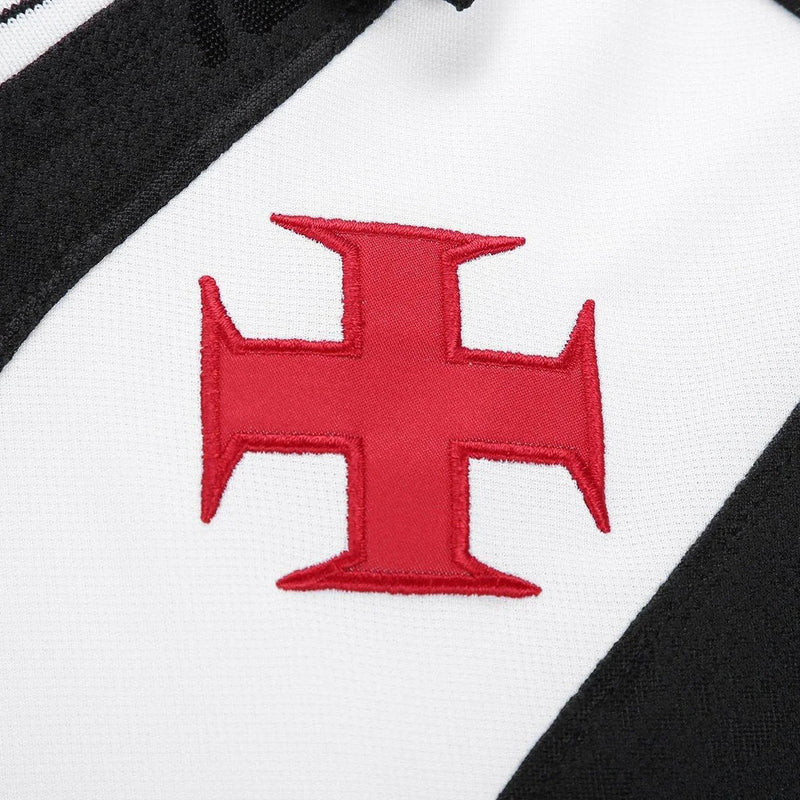 Camisa Vasco Feminina Home 25/26 - Preta e Branca