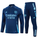 Conjunto Agasalho Treino Arsenal 24/25 - Azul Escuro