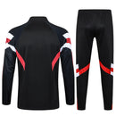 Conjunto Agasalho Treino Manchester United 24/25 - Preto