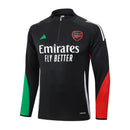 Conjunto Agasalho Treino Arsenal 24/25 - Preto