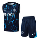 Conjunto Chelsea Treino Regata 24/25 - Azul Escuro