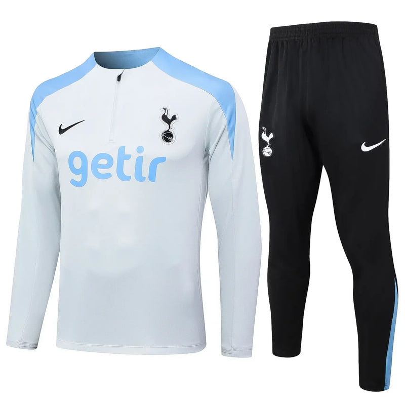 Conjunto Agasalho Treino Tottenham 24/25 - Branco