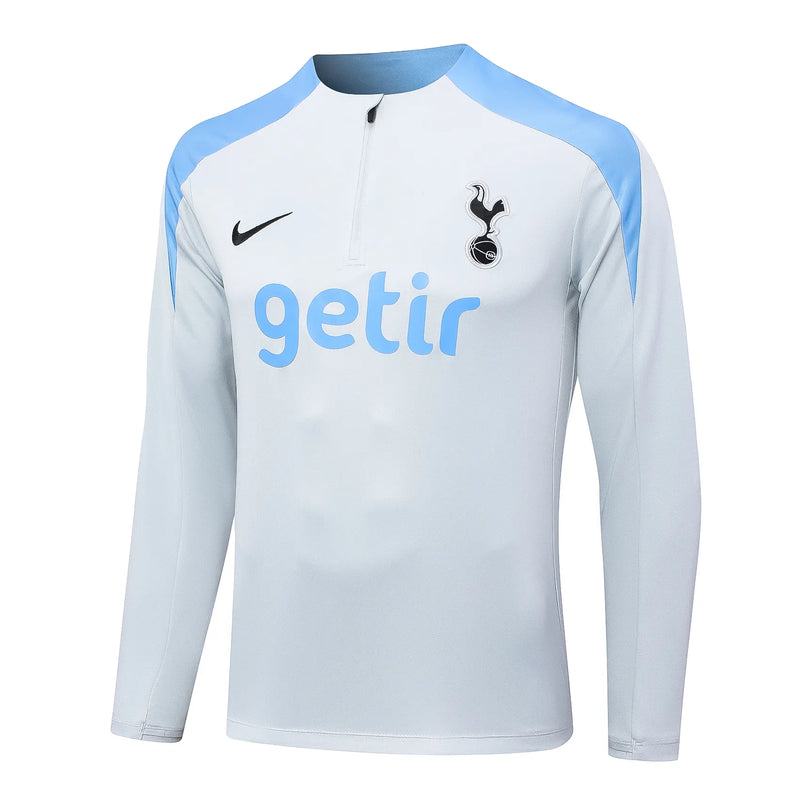 Conjunto Agasalho Treino Tottenham 24/25 - Branco