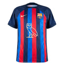Camisa Barcelona Edição Especial Drake 22/23 - Azul e Vermelha