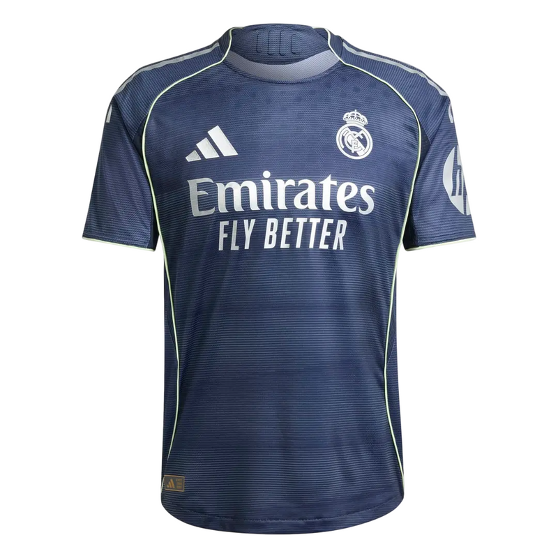 Camisa Real Madrid Away 25/26 Jogador - Azul Marinho
