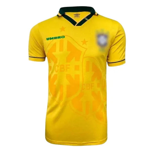 Camisa Brasil Home 1994 Retrô - Amarela
