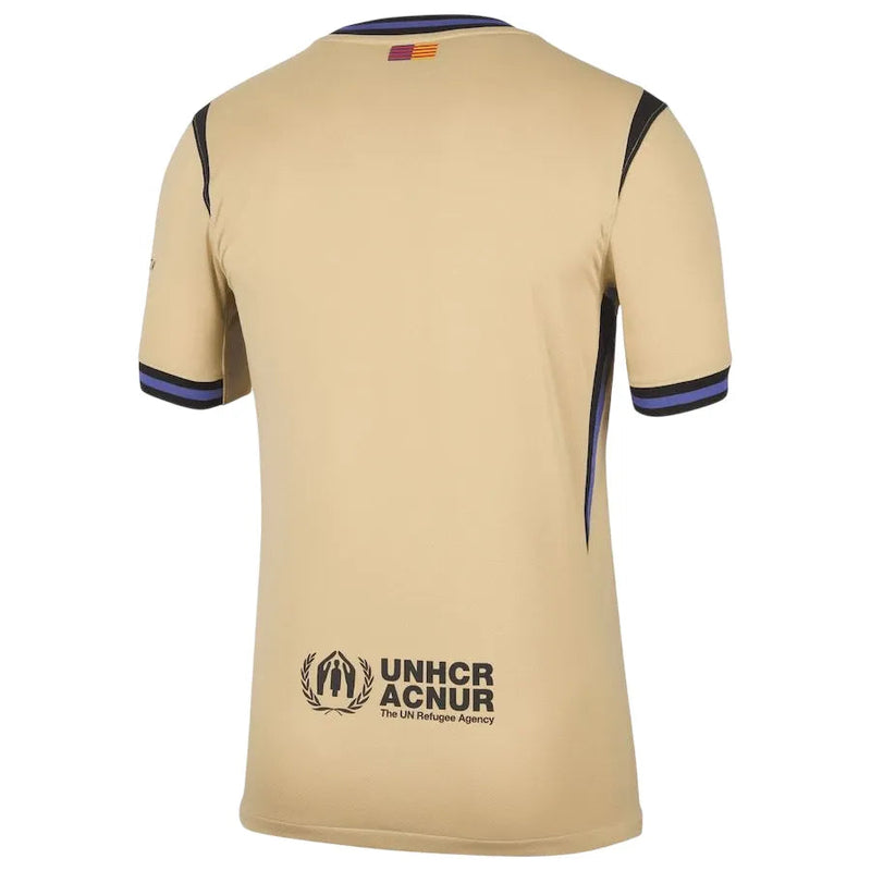 Camisa Barcelona Away 25/26 - Bege