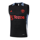 Conjunto Manchester United Treino Regata 24/25 - Preto