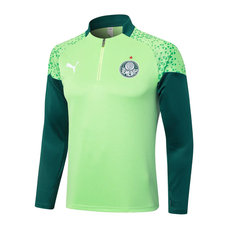 Conjunto Agasalho Treino Palmeiras 24/25 - Verde Claro