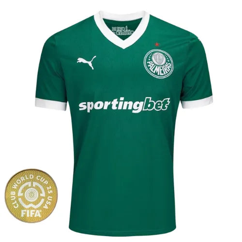 Camisa Palmeiras Home 25/26 - Verde