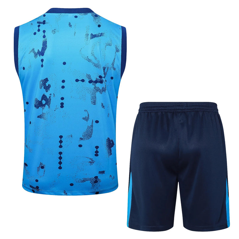 Conjunto Chelsea Treino Regata 24/25 - Azul