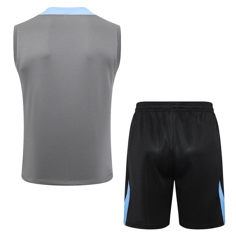 Conjunto Tottenham Treino Regata 24/25 - Cinza