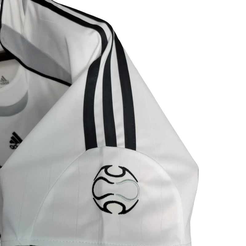 Camisa Real Madrid Home 06/07 Retrô - Branca
