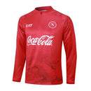 Conjunto Agasalho Treino Napoli 24/25 - Vermelho