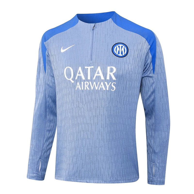 Conjunto Agasalho Treino Inter de Milão 24/25 - Azul