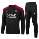 Conjunto Agasalho Treino PSG 24/25 - Preto