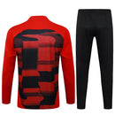 Conjunto Agasalho Treino Milan 24/25 - Vermelho