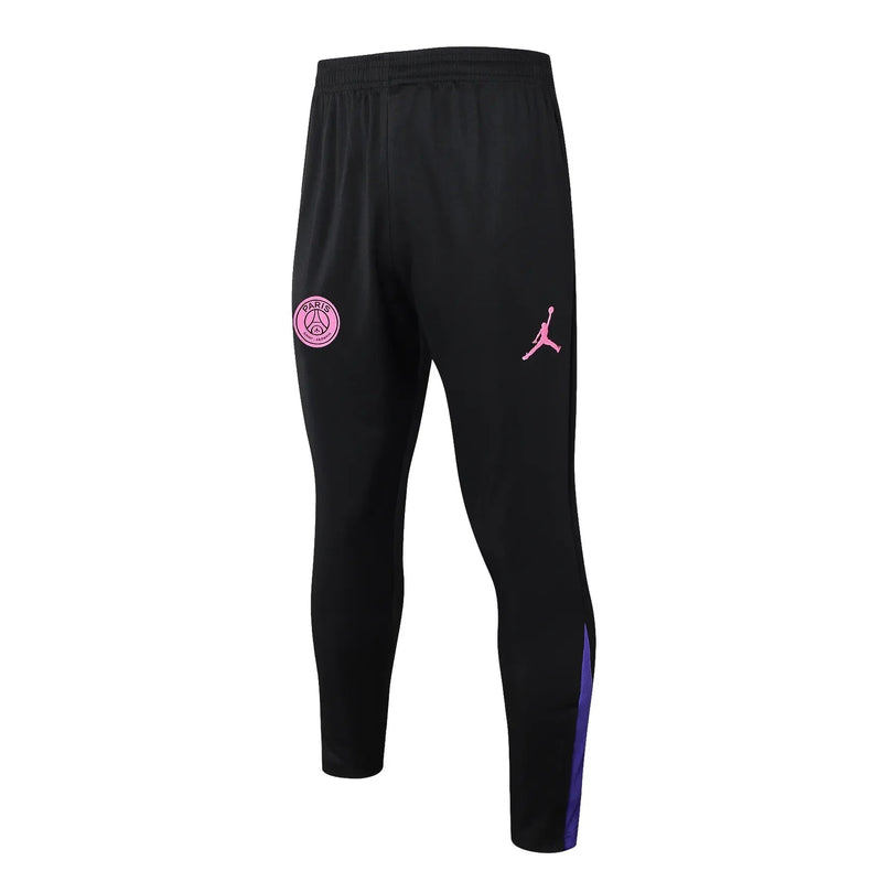 Conjunto Agasalho Treino PSG 24/25 - Preto e Roxo