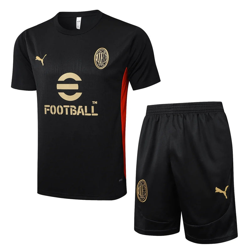 Conjunto Milan Treino 24/25 - Preto