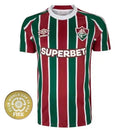 Camisa Fluminense Home 25/26 - Vinho e Verde