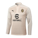 Conjunto Agasalho Treino Milan 24/25 - Bege